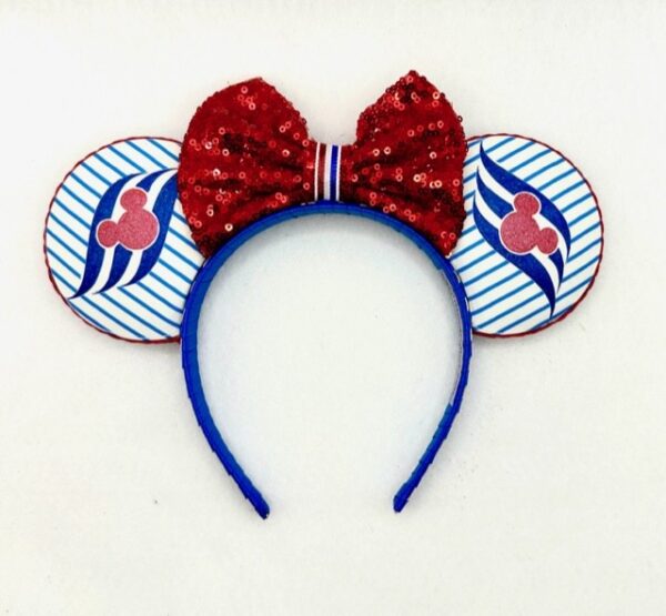 Cruise LIne Ears RED Bow
