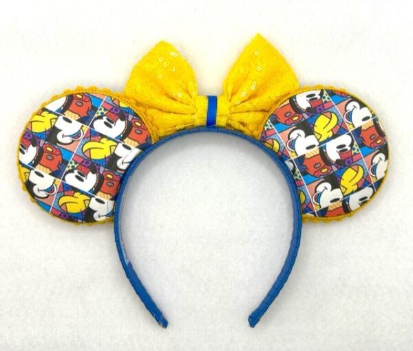 Pop Art Mickey Ears BACK